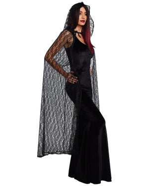 Lace Cape with Hood