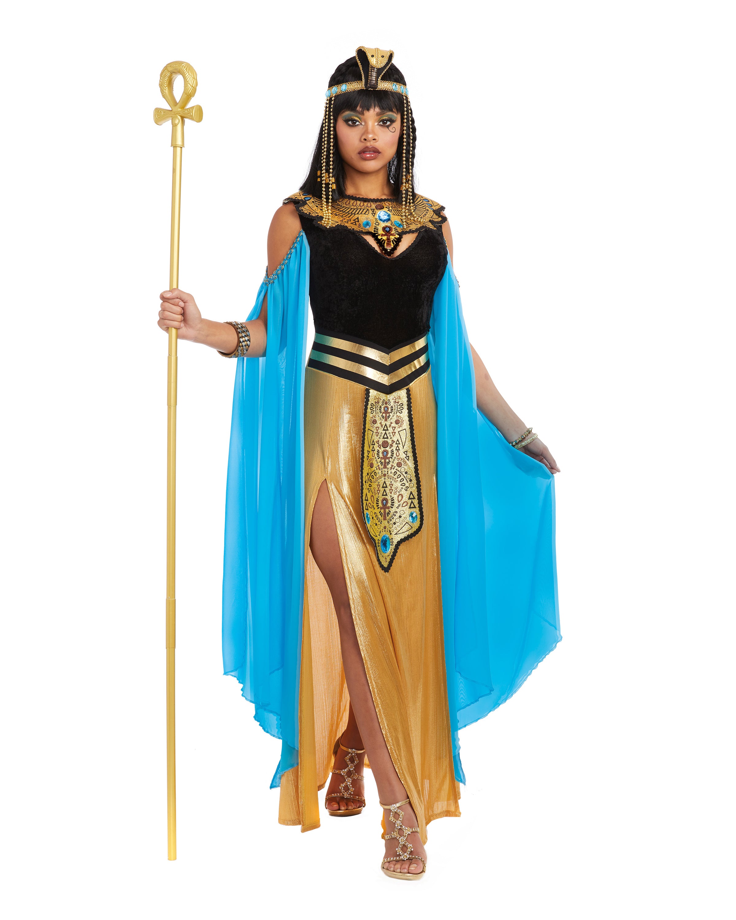 Dreamgirl - exquisito disfraz de Cleopatra, talla grande