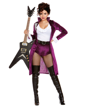 Rocker Babe Women's Costume Dreamgirl Costume 